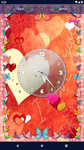 Love Hearts Live Wallpaper screenshot 3