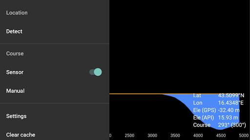 Elevation and Sea Depth screenshot 1