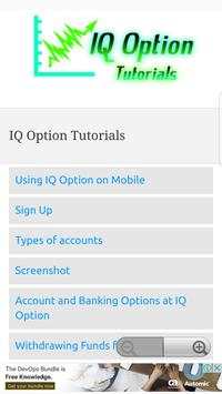 IQ Option Tutorials screenshot 1