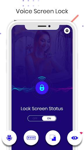 Screen Lock & Unlock by Voice Command screenshot 3