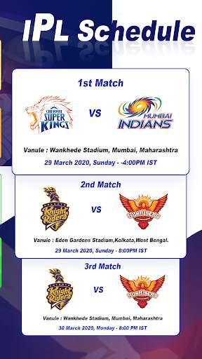 Crickz Live Score 2020 screenshot 1