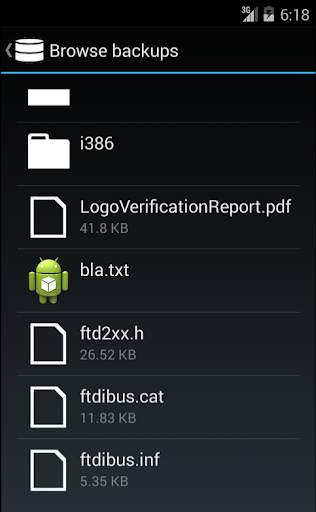 UrBackup File Access скриншот 5