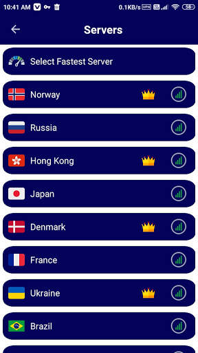 Safeshark VPN screenshot 2