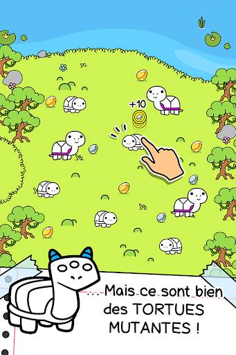Turtle Evolution: Jeu Clicker screenshot 2