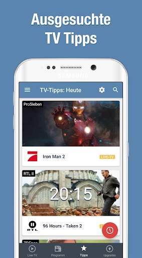 Fernsehen App mit Live TV 7 تصوير الشاشة