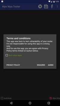 FREE WIFI WPS WPA TESTER TIPS screenshot 1