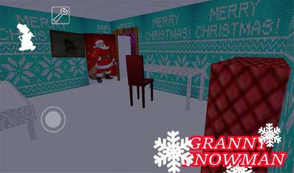 Scary Granny is Snowman - Horror Game Mod 2020 screenshot 3