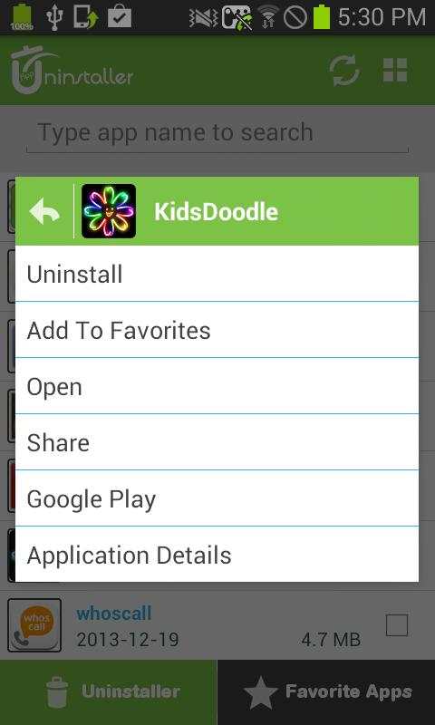 Awesome Apps Manager скриншот 4