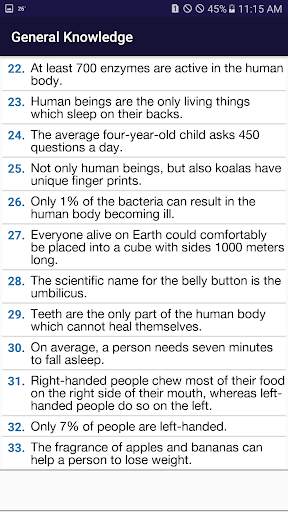General Knowledge screenshot 6
