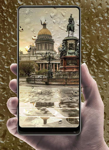 Rain live wallpaper screenshot 2