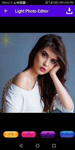 Light Photo editor – Real Light effect screenshot 2