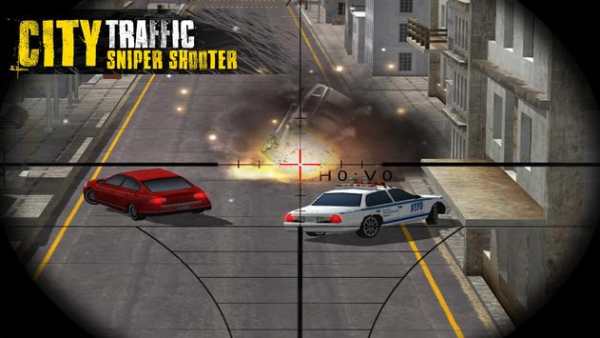 3D Lalu Lintas Kota Sniper Sh screenshot 15