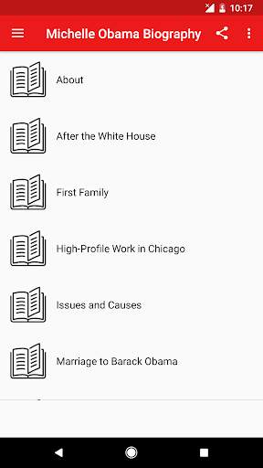 Michelle Obama Biography screenshot 2
