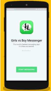 Girls vs Boy Messenger screenshot 1