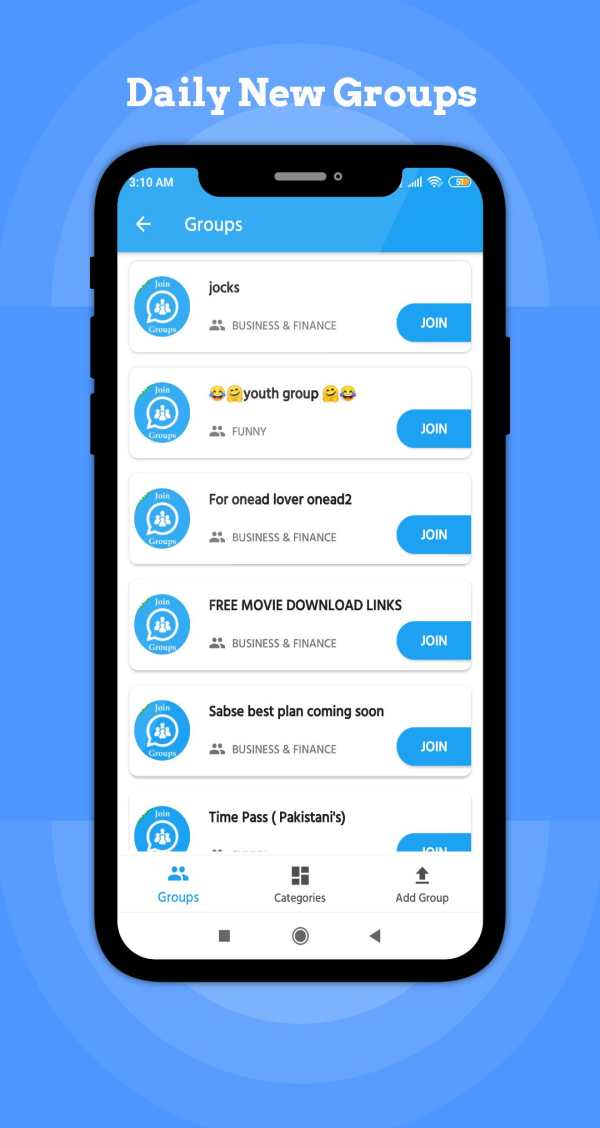 Join Active Social Groups screenshot 1