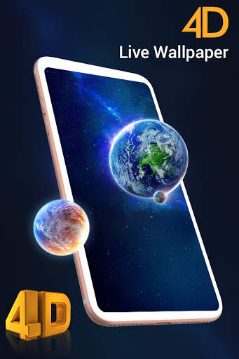 4D Live Wallpaper, Solid Color screenshot 1