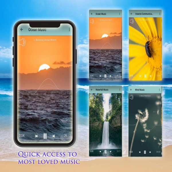 Relaxing nature music screenshot 3
