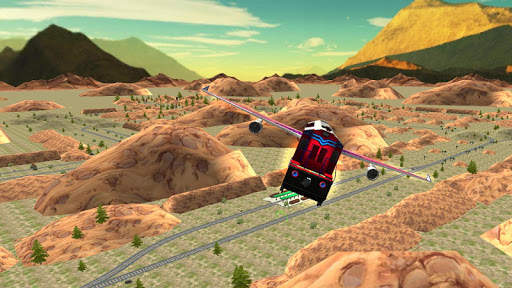 Flying Hill Train Simulator screenshot 3