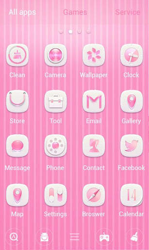 My Valentine GO Launcher Theme screenshot 3