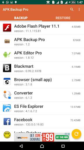 Apk Backup Pro screenshot 2