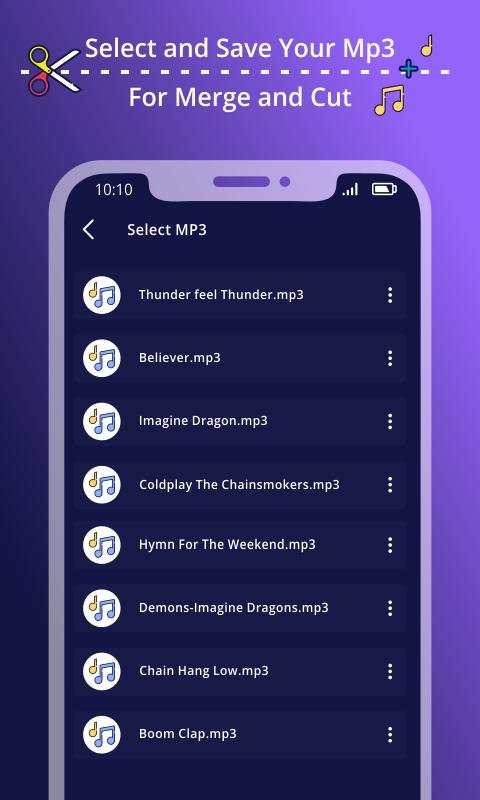 MP3 Cutter & Merger screenshot 1