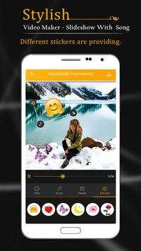 Stylish Video Maker - SlideShow With Song screenshot 1