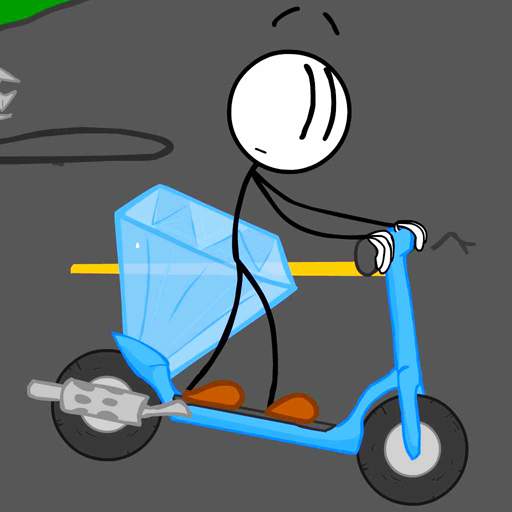 Stickmin stealing the diamond 1.0