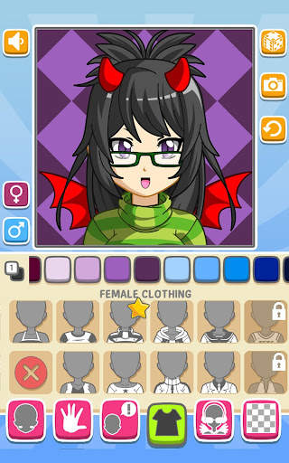 Anime Face Maker GO FREE screenshot 1