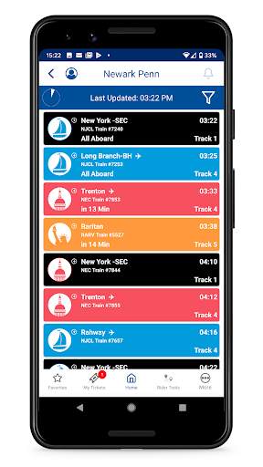 NJ TRANSIT Mobile App screenshot 4