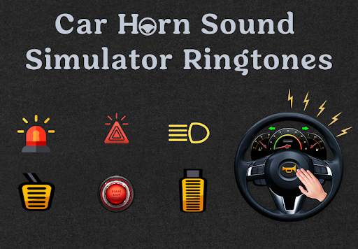 Car Horn Sound Simulator & Ringtones screenshot 1