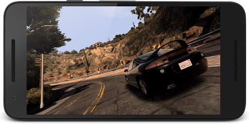 Racing in city 3D screenshot 1