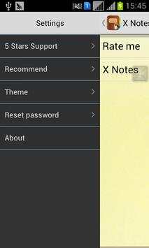 X Private Notes(secret diary) 4 تصوير الشاشة