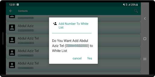 Call Blocker 8 تصوير الشاشة