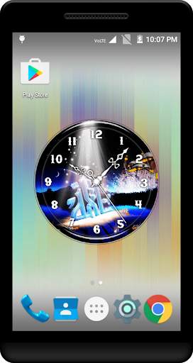 Allah Clock Live Wallpaper screenshot 4