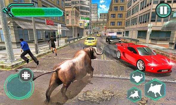 Super X Robot VS Angry Bull Attack Simulator screenshot 6