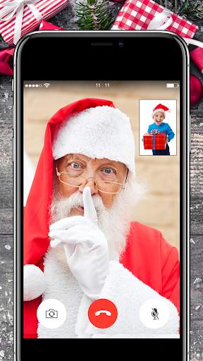 Video Call From Santa & Chat screenshot 1