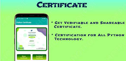 Python Tutorial Learning App 3 تصوير الشاشة