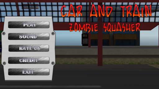 Car and Train Zombie Shooting Adventure Runner screenshot 1