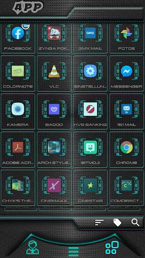 Reactor Total Launcher Theme 4 تصوير الشاشة