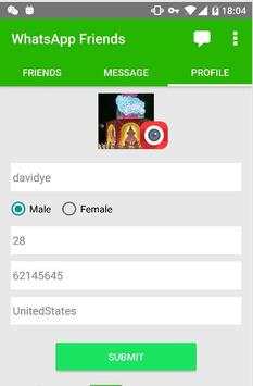 New Friends For WhatsApp screenshot 3