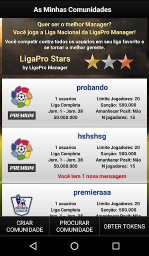 LigaPro Manager screenshot 2