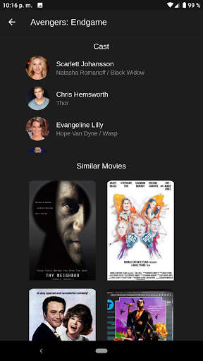 Movie App screenshot 4