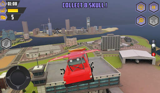 Flying Racing Car Games screenshot 4