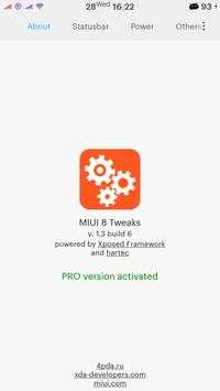 MIUI 8 Tweaks screenshot 1