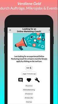 Geld verdienen mit: SHELP - Share & Help screenshot 2