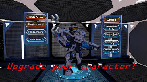 VR Cyborg Warrior Lite screenshot 2
