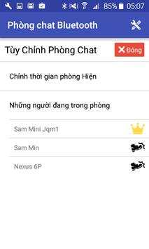 Phòng chat Bluetooth screenshot 5