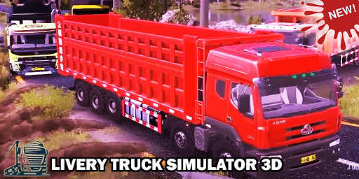 Livery Truck Cargo Simulator Driving 3D screenshot 1