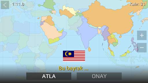 Dünya Haritası Sınav screenshot 2