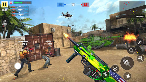 Fps Critical Fire - Gun Games screenshot 1